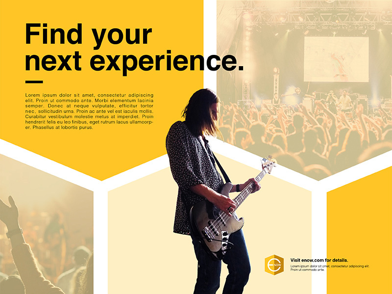 Vibing with Hexagons concert entertainment music rock digital advertising advertising digital branding product development
