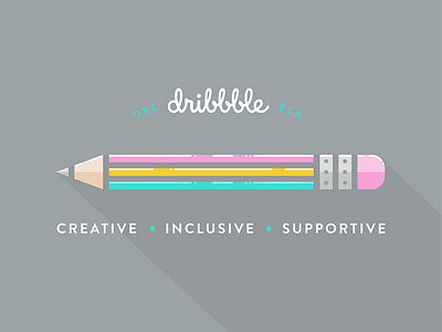 Pride dribbble lgbt lgbt design orlando pencil pride rainbow