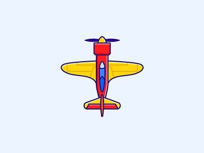 Plane 1 design gameart graphicdesign illustration plane vector