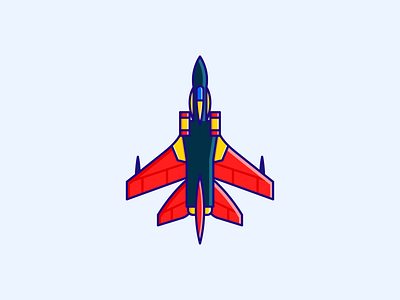 Plane 9 design fighterplane gameart graphicdesign illustration plane vector