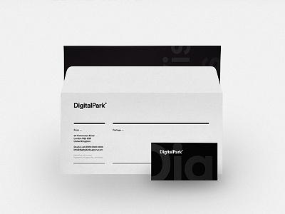 Envelope — Agency Branding branding clean digitalpark identity logo design logotype simple