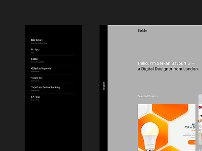 New Portfolio Site (Live) clean design minimal new portfolio typography ui ux visual website