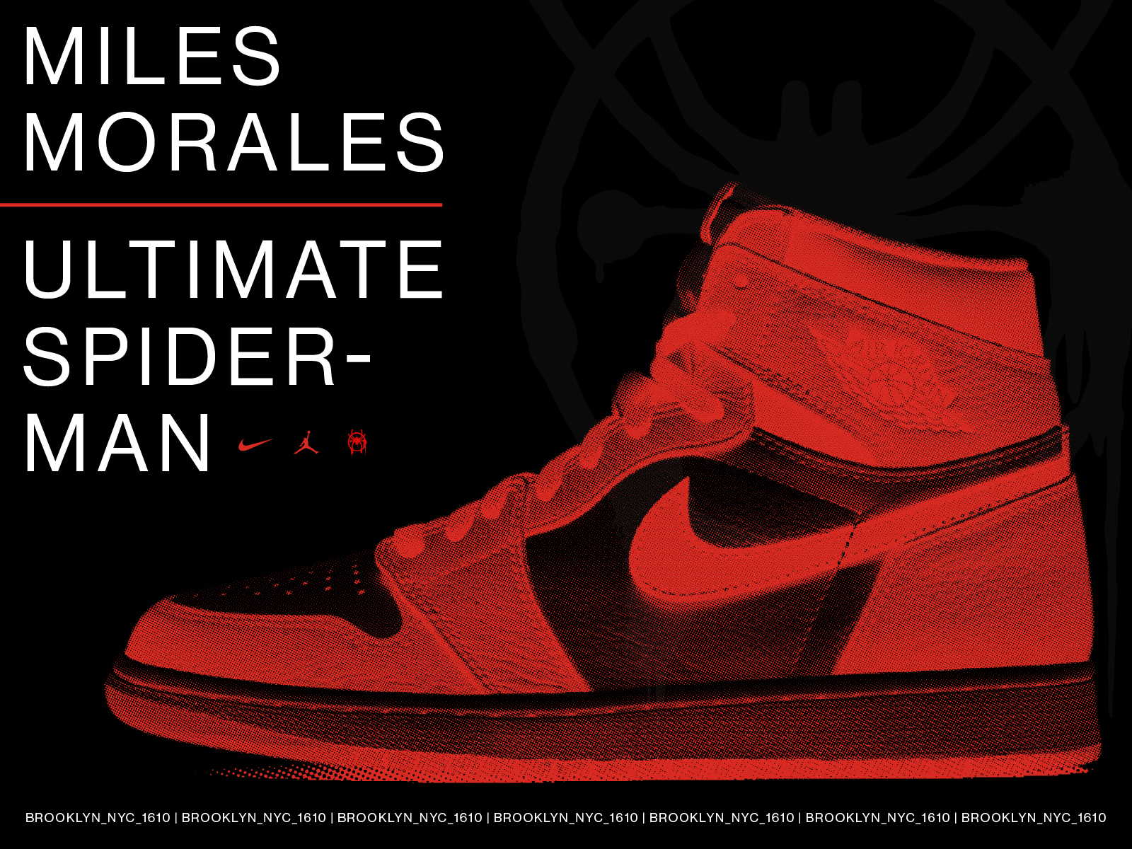 Miles morales original sale 1985 jordan 1 chicago