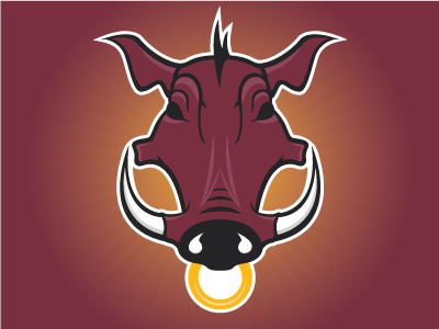 Washington Redskins Logo Redesign football logo nfl redesign redskins warthogs washington redskins