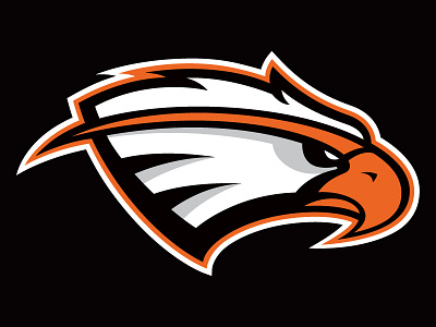 Hayfield Football Logo athletics birds design football football logo graphic design graphics hawks illustration logo sports logo
