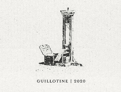 Guillotine | 2020 artwork commentary design guillotine illustration politics satire social commentary texture vector vector illustration