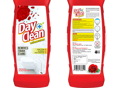 Bathroom Cleaner Label Design graphic design label design labels and packaging