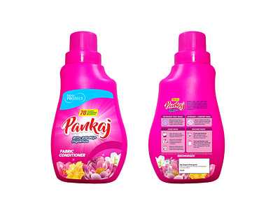 Fabric Conditioner Label Design graphic design label design labels and packaging