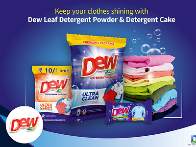 Detergent Powder & Detergent Cake Packaging Designs