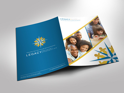 Legacy Reentry Foundation Company Folder branding corporate identity graphic design logo