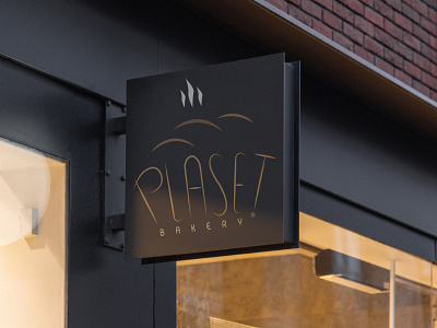 Plaset Bakery - Outdoor logo