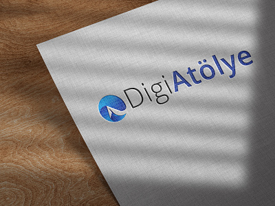 DigiAtölye Logo app art branding design flat graphic design logo vector web website
