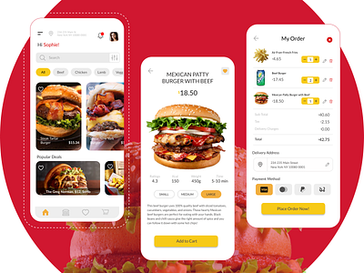 Maestro Fast Food Ordering-App app app design appdesign behance burger dailyui dribbblers fastfood figma food app gfxmob graphicdesignui mobile app ui ui design uidesign uiux user experience userexperience userinterface