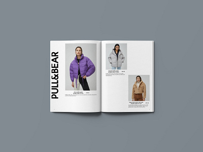 PULL&BEAR Catalog catalog design graphic graphicdesign journal magazine moda