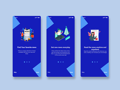 News app design