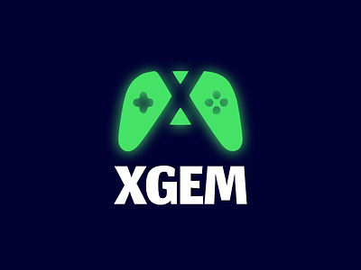 XGEM - Cloud gaming branding graphic design logo ui ux design