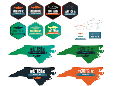 Troutfishnc Logo Exploration