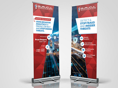 Financial - Pull Up Banner advertisement advertising banner banner ad pull up banner