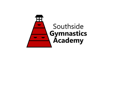 Southside Gymnastics Academy adobe branding design england graphic design graphic designer gym gymnastics illustration illustrator logo logo design minimal minimalistic simple