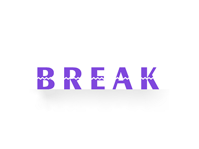 Creative logos. break broke creative logos