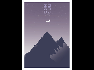 Subtle mountain. illustrator mountain satori graphics