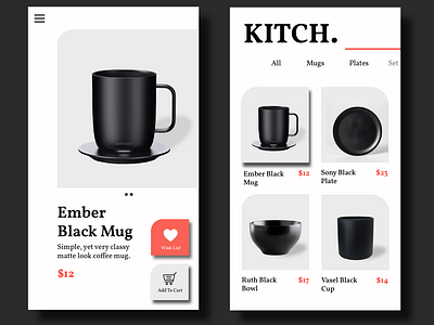 Kitch App Design