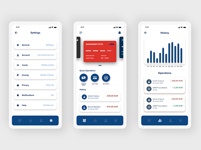 Dashboard and Others - AirPay Money Transfer App Project