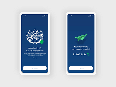 Success Pages - AirPay Money Transfer App Project app app design application money money app page page builder page design pages thanks ui ui design uidesign uiux