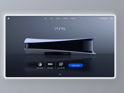 Landing Page Playstation.com - DailyUI #003