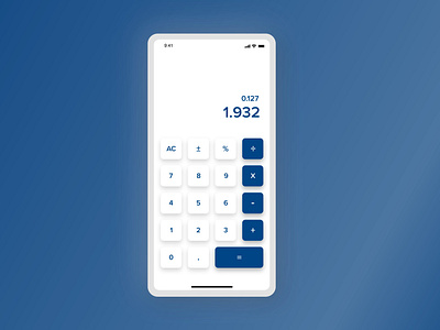 Calculator AirPay - DailyUI #004