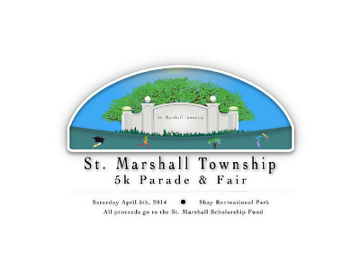 St Marshall art branding complex design illustration illustrator logo logotype typography vector