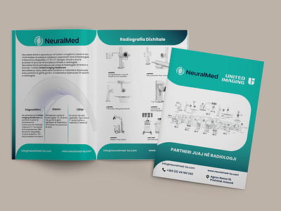 Catalogue for NeuralMed branding catalogue design graphic design