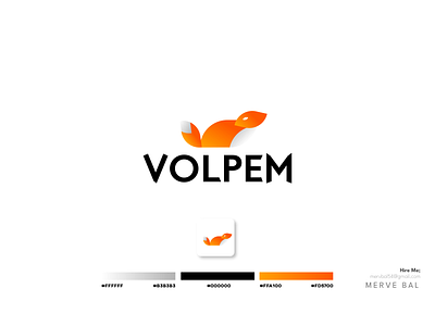 VOLPEM app app logo fox fox logo logo logos volpem