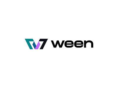 Ween app app logo branding logo logo design logos w letter w letter logo
