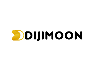 DIJIMOON branding d logo d logomark d moon logo logo design logos moon moon logo