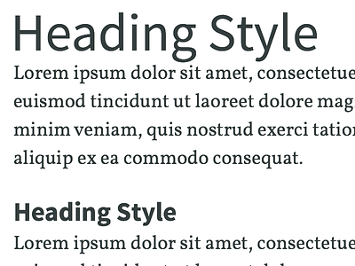 Type System Detail 1 hierarchy source sans pro type typography vollkorn