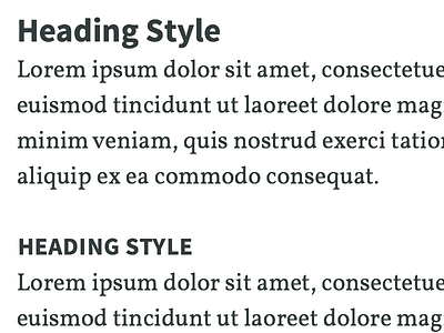 Type System Detail 2 hierarchy source sans pro type typography vollkorn