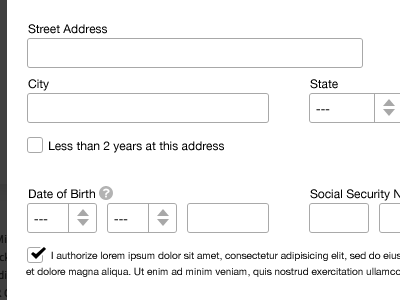 Sign Up Wireframe form input sign up flow