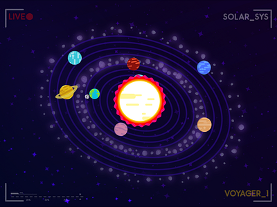 Solar System 2d animation animation astroid earth explainer animation explainer video galaxy illustration jupiter science space