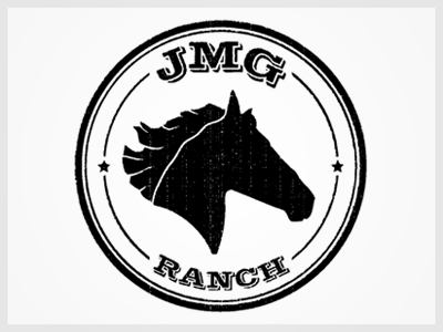 JMG Ranch Logo in progress logo