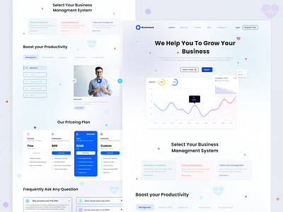 Saas Landing Page! 3d animation app login appdesign branding cerypto landing page design graphic design illustration landing page logo motion graphics saas landing page saas website simple landing page design ui ui design ui ux uidesigner website design