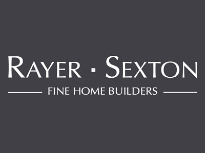 Rayer Sexton Fine Home Builders Logo branding logo typography