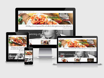 Web development for an Italian restaurant design ui ux web design and development