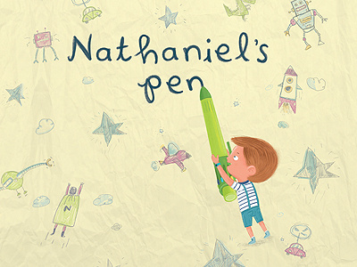Nathaniel's pen - Book launch! book caceres children corey diego editorial illustration illustrator john nathaniel pen scott
