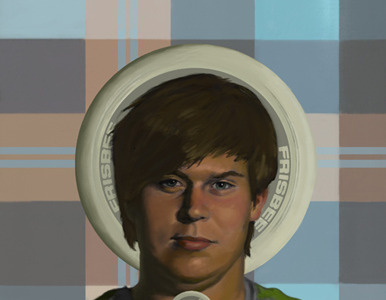 Frisbee God frisbee god portrait