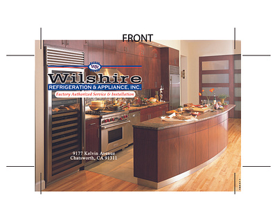 Wilshire Refrigeration BC front branding illustration