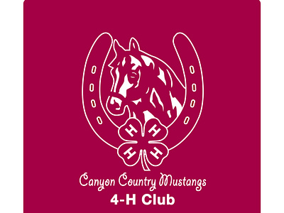 C C  Mustang 4H Club Logo