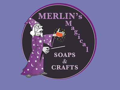 Merlin s  WIZARD logo