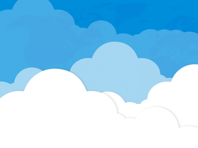 Bulutfon short Intro animation blue clean cloud design flat gif mobile sky vector video