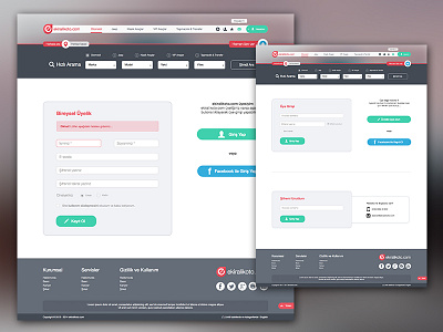 Ekiralıkoto Redesign UI Prototype - Sign in
